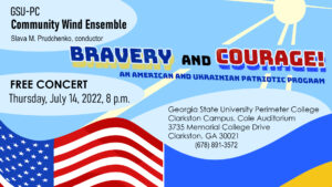 Community Wind Ensemble Free Concert Bravery and Courage an American / Ukrainian Patriotic Program